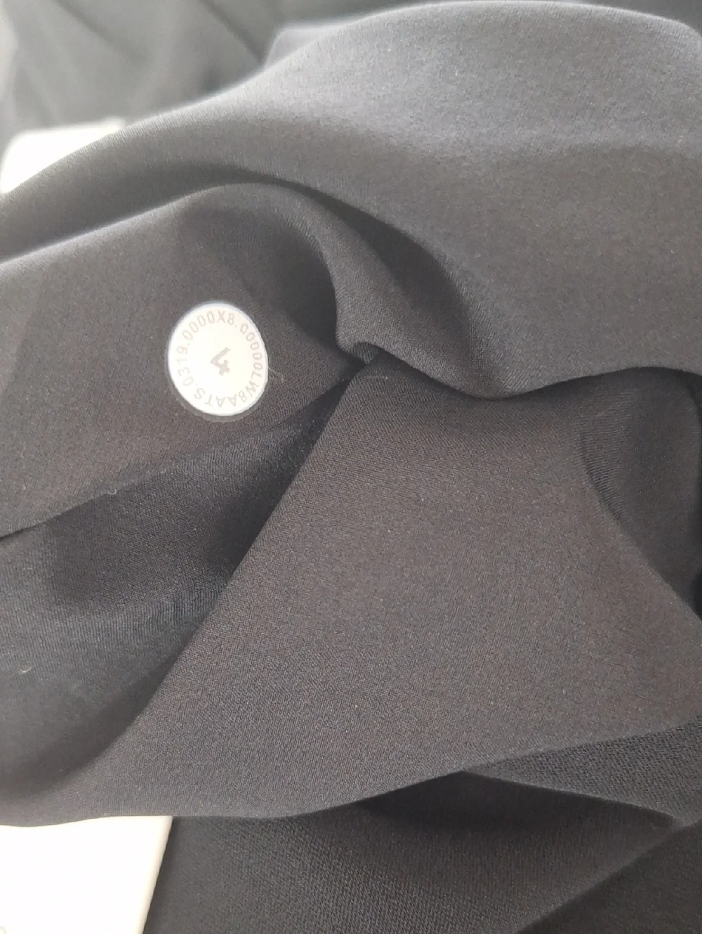 Lululemon athletica Noir Skirt Black Tie-Waist Mini